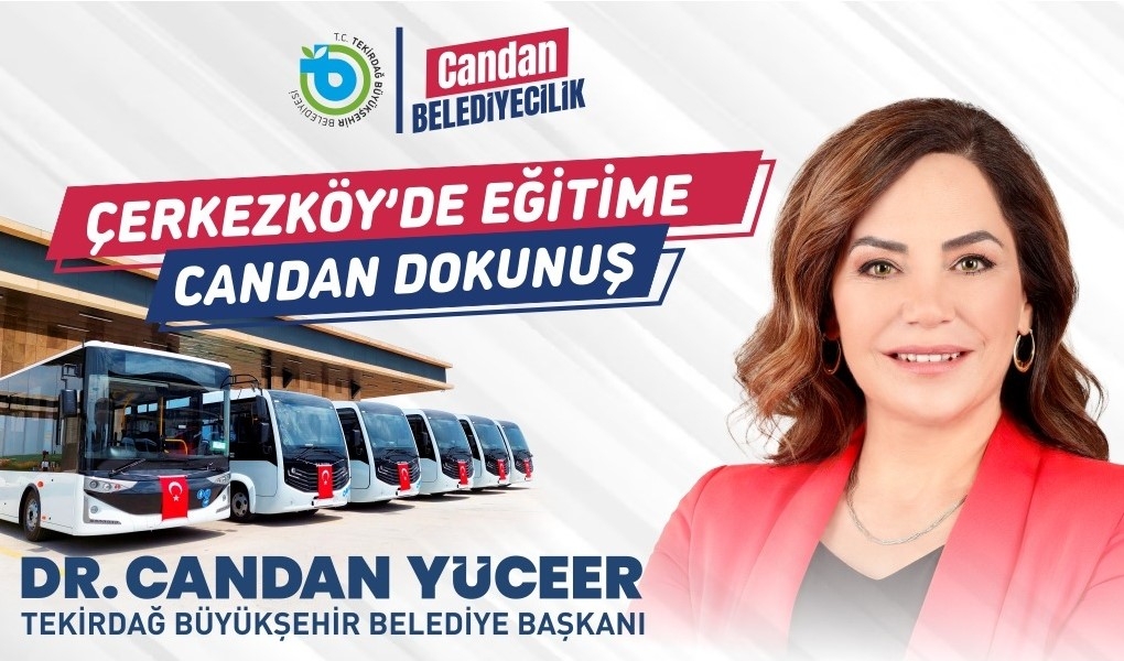 ÇERKEZKÖY'DE YENİ TEKULAŞ HATLARI HİZMETE GİRDİ