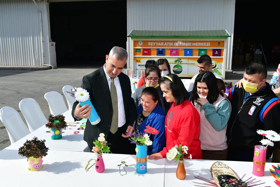 Down Sendromlu Çocuklar, Yeşilyurt Belediyesinin Gönüllü Çevre Müfettişi Oldu