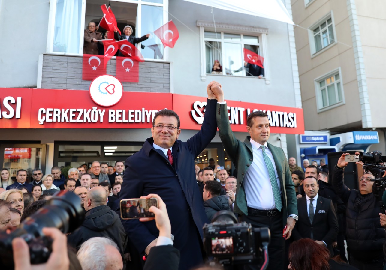 İMAMOĞLU VE AKAY ÇERKEZKÖY KENT LOKANTASINI AÇTI