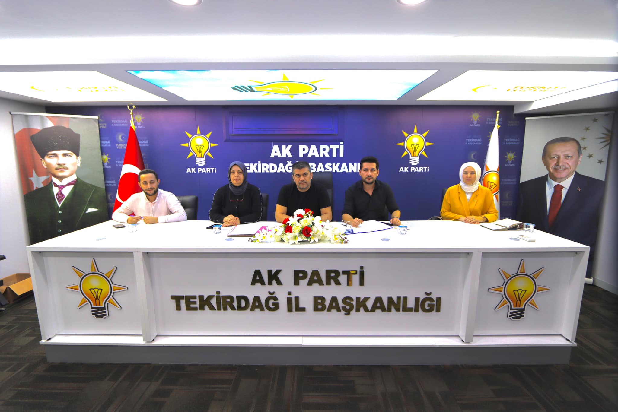 TEKİRDAĞ AK PARTİ, ALİ GÜMÜŞ BAŞKANLIĞINDA TOPLANDI