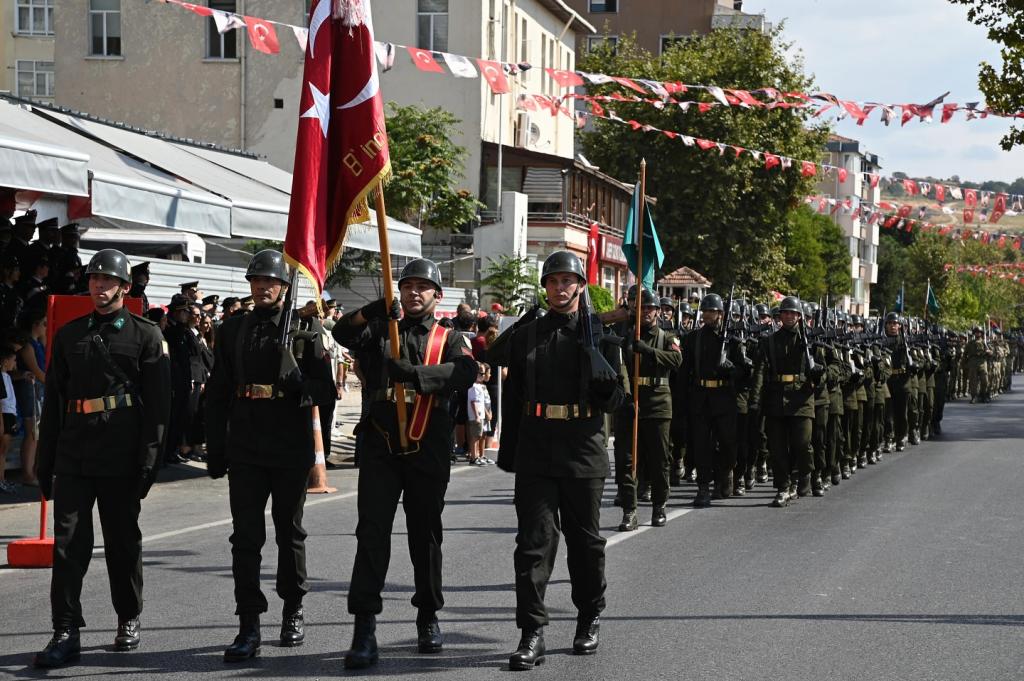 TEKİRDAĞ'DA 30 AĞUSTOS ZAFER BAYRAMI  COŞKUSU