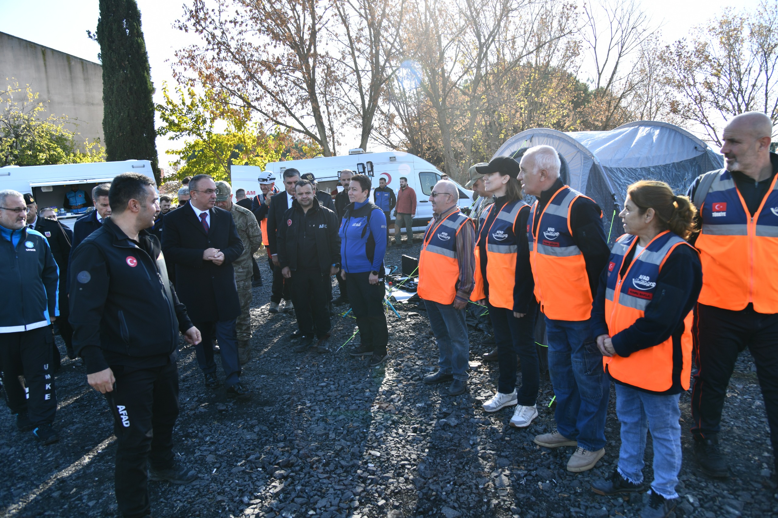 Tekirdağ İl Afet Müdahale Planı Saha Tatbikatı Yapıldı