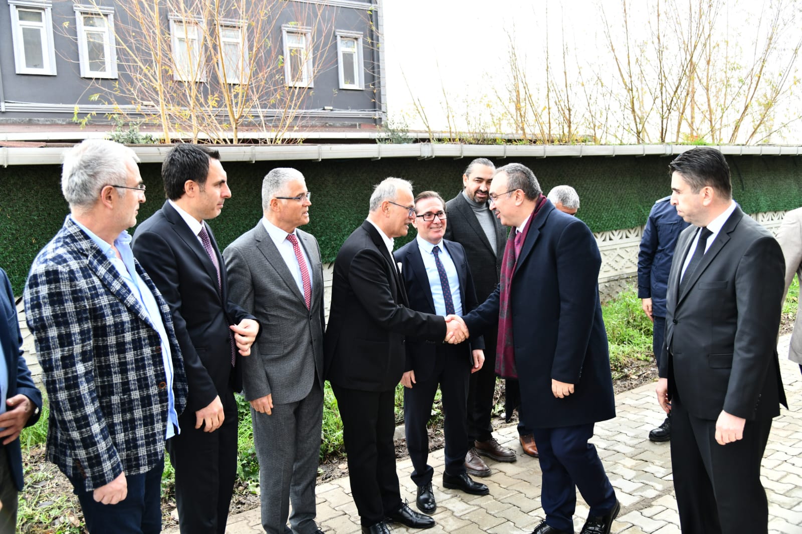 Vali Soytürk İlkokul Temel Atma Törenine Katıldı